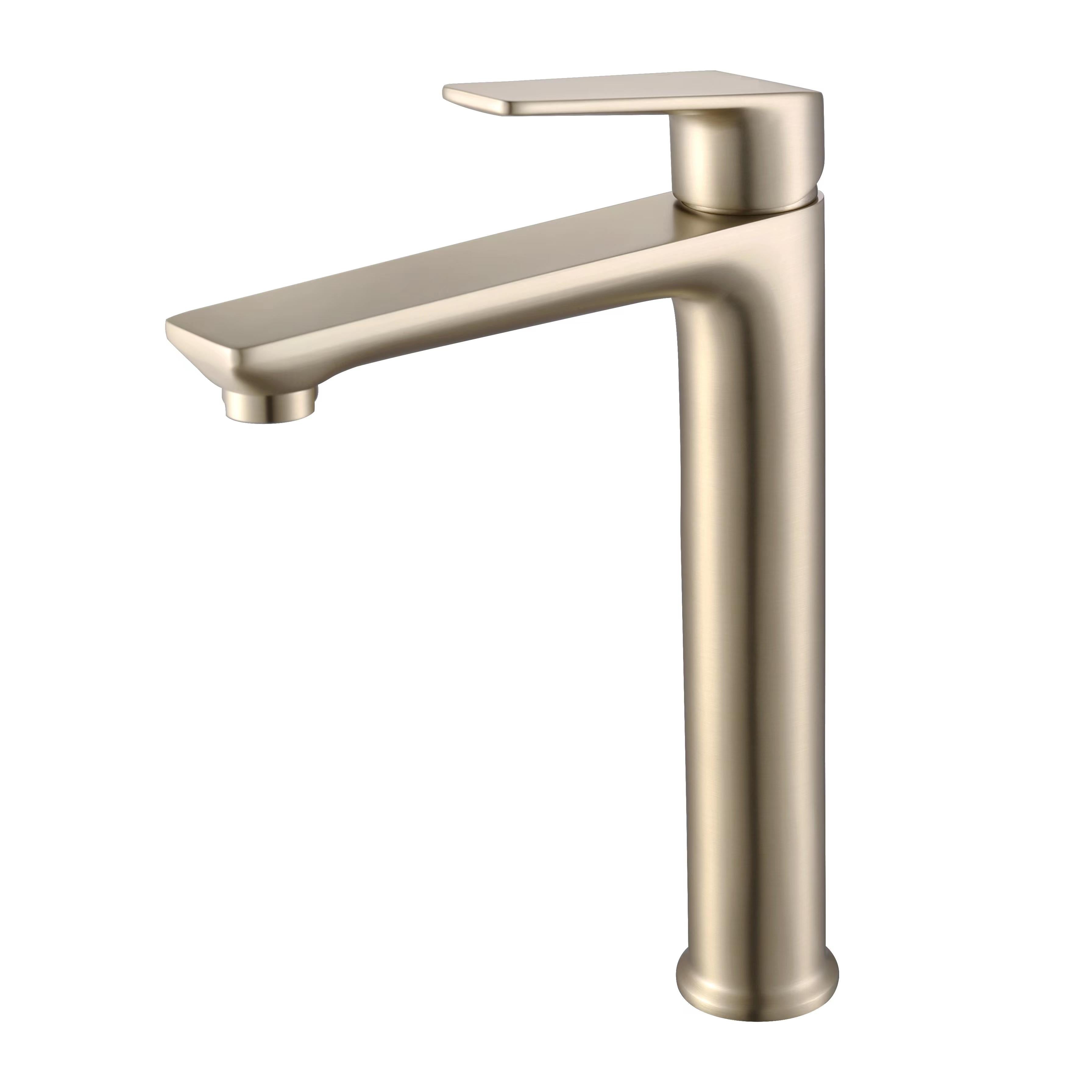 h+m Alpha Tall Single Lever Basin Mixer Without Waste - AP102