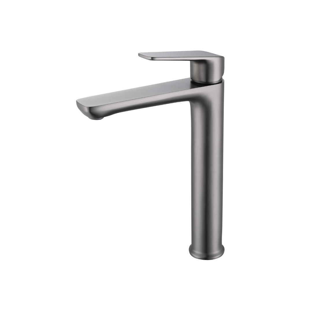 h+m Alpha Tall Single Lever Basin Mixer Without Waste - AP102