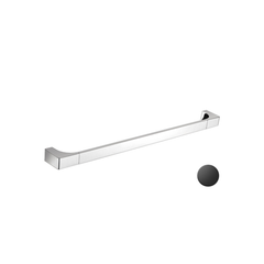 h+m Parallel Black Series Towel Rail 600mm - BP29036