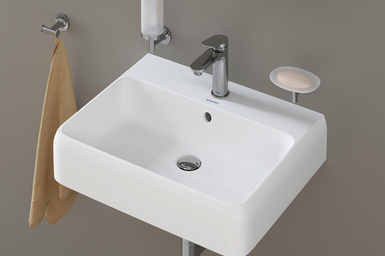 Duravit WAVE Single Lever Basin Mixer M Size - WA1020002