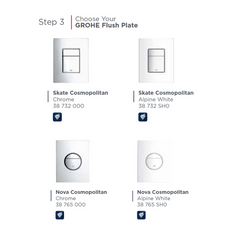 AMERICAN STANDARD Acacia SupaSleek Wall Hung Toilet Bundle Set (CL31197-6DACTPTN1)