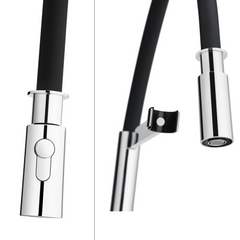 Franke LINA Semi-Pro Single Lever Kitchen Mixer with Pull Out Spout 2 Sprays - CT995C