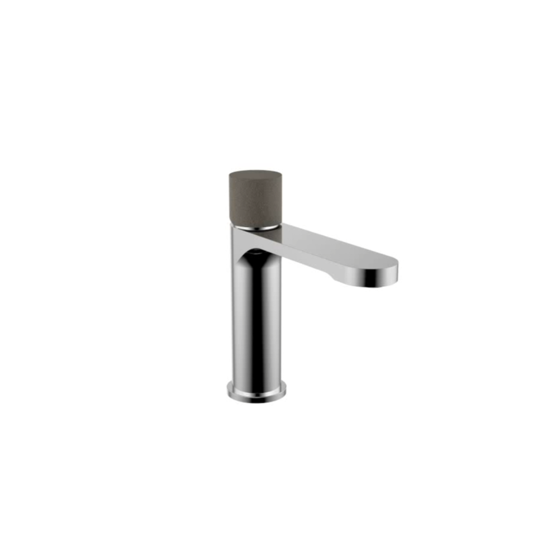 h+m Flow Deck Mount Single Lever Basin Mixer (Customisable Handles)