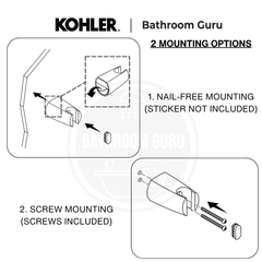 Kohler Spacity™ Two Function Hygiene Spray / Bidet Spray - K-29152T-CP