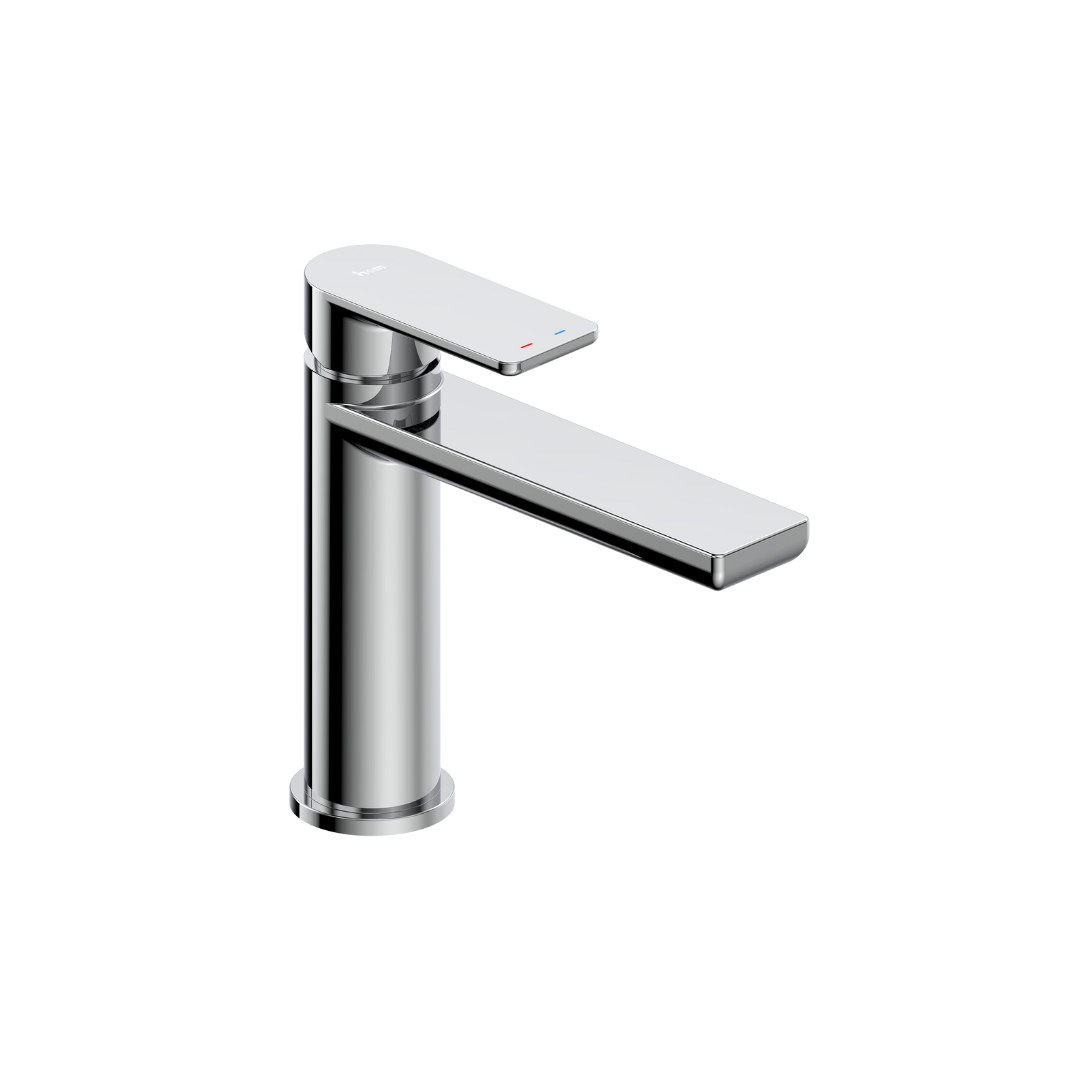 h+m NICO Deck Mount Single Lever Basin Mixer - NC101