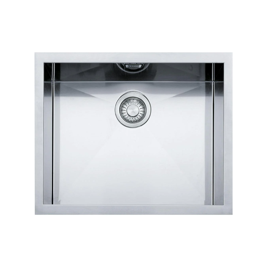 Franke Planar Stainless Steel 500mm Undermount Single Bowl Sink - PZX 110-50