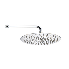 h+m Round Overhead Rainshower 250mm - SR003CR/MB