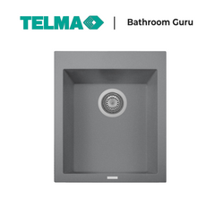 Telma Cube Single Bowl Granite Kitchen Sink 410mm