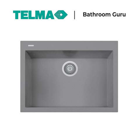Telma One Single Bowl Granite Kitchen Sink 690mm