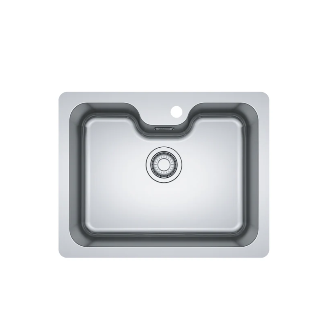 Franke Bell Stainless Steel Undermount Single Bowl Kitchen Sink - BCX 110-55TL