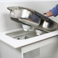 (Booking Charges Only) Installation Service - Install Kitchen Sink in/outlet pipe