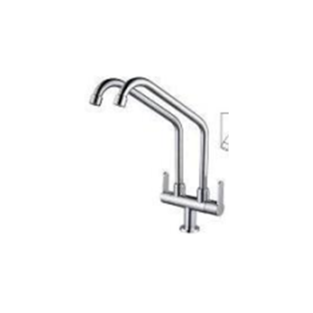 H+M Dual spout cold water kitchen sink tap KX022513