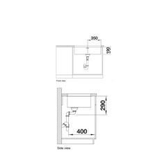 Blanco Andano 700-U undermount sink 522971