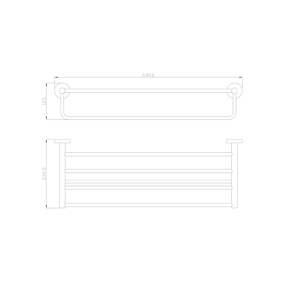 H+M Towel Rack - 8181 – Bathroom Guru