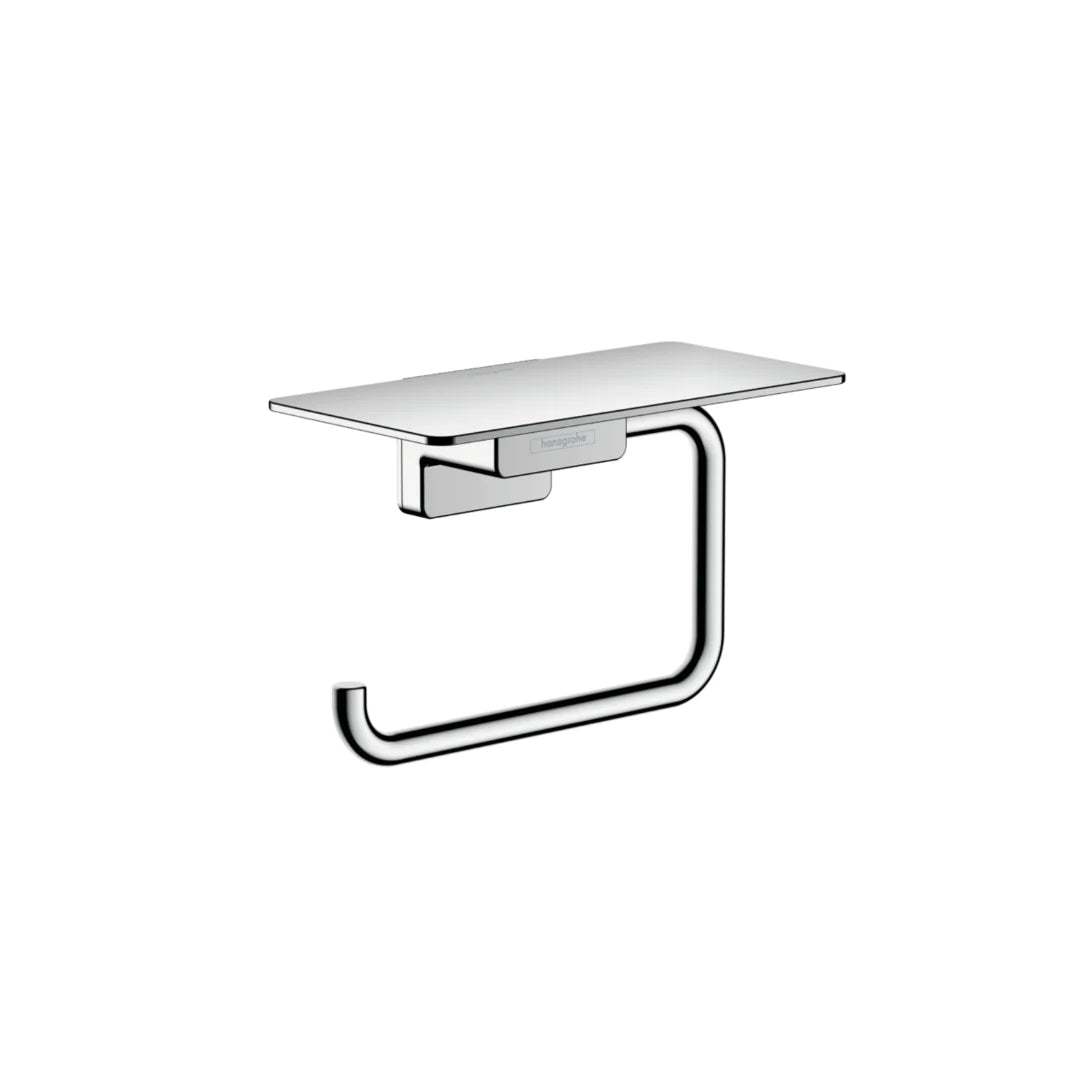 Hansgrohe Addstoris Roll holder with shelf 41772007