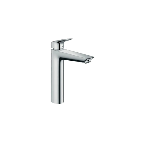 Hansgrohe Logis single lever basin mixer 190, DN15 comes with pop-up waste set G 1-1/4 71299009