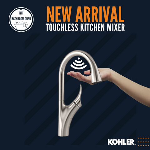 KOHLER Contra Touchless Pull-Out Kitchen Faucet 32323T4VS