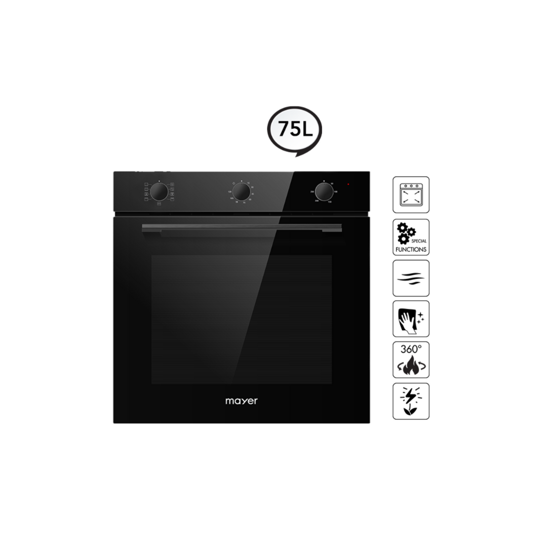 Mayer 60 cm Built-in Oven with Smoke Ventilation MMDO8R
