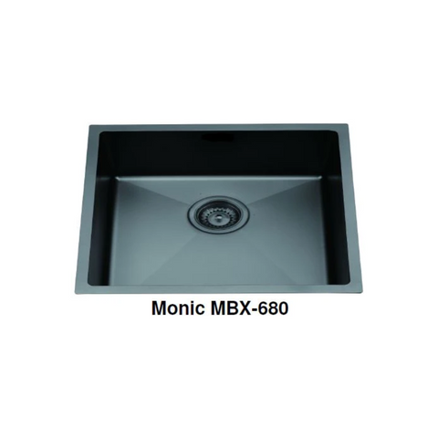 Monic  MBX-680 single bowl sink MON-MBX680-BLA