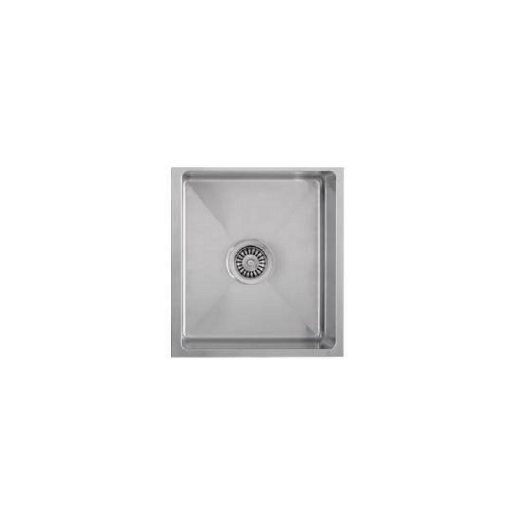 Monic Stainless steel single bowl undermount/drop-in sink MON-SQM390-SST