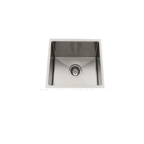 Monic Stainless steel single bowl undermount/drop-in sink MON-SQM450-SST