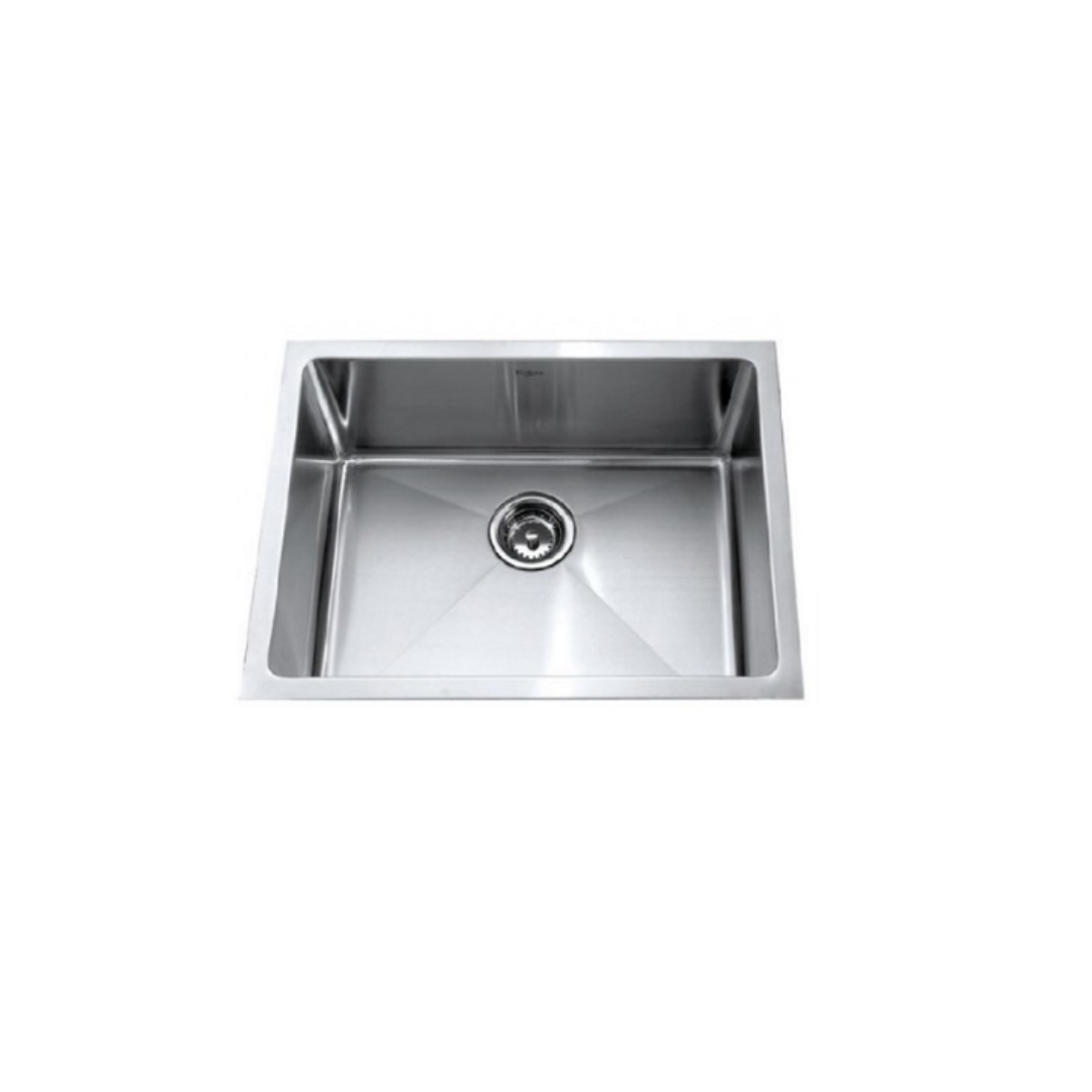 Monic Stainless steel single bowl undermount/drop-in sink MON-SQM550-SST