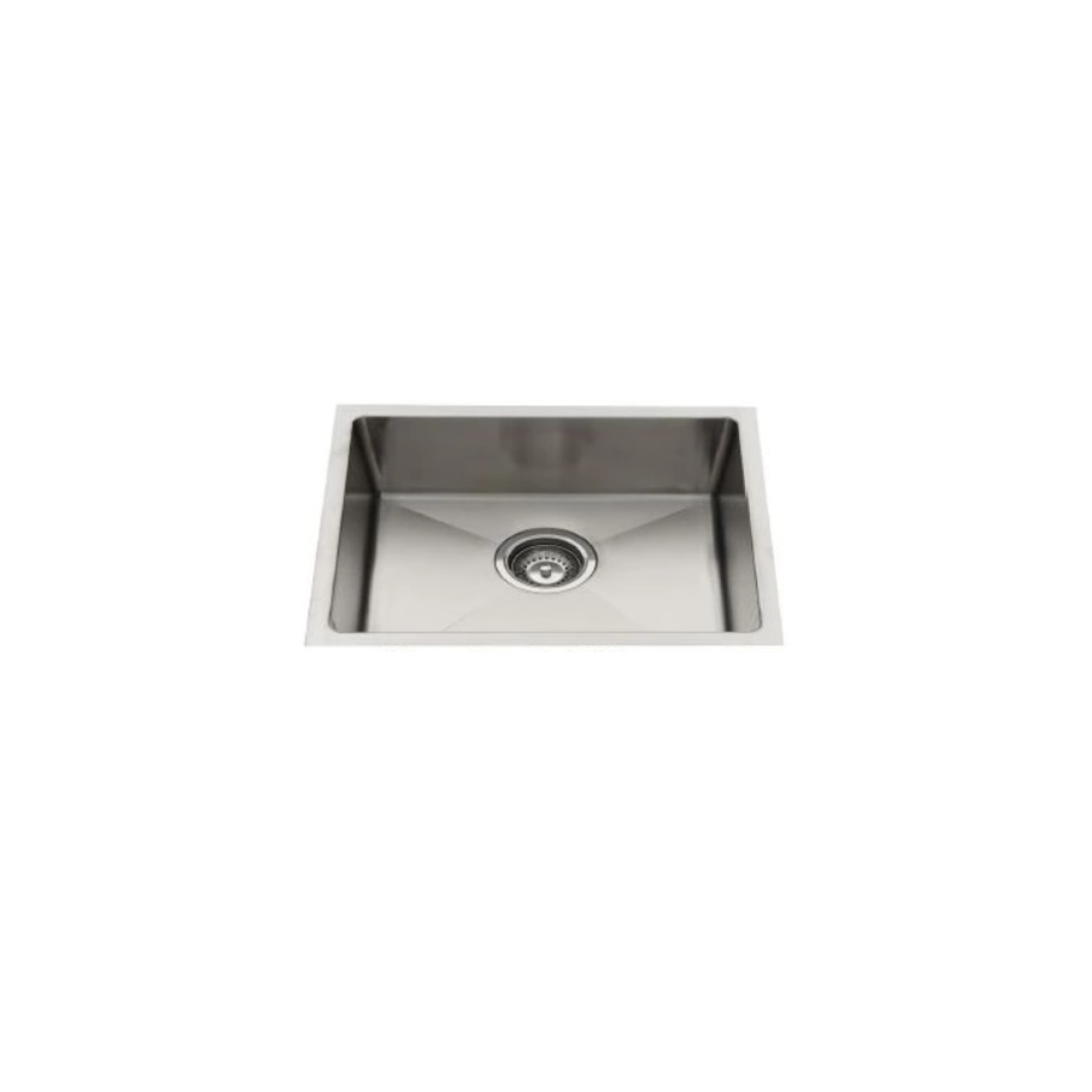 Monic Stainless steel single bowl undermount/drop-in sink MON-SQM680-SST